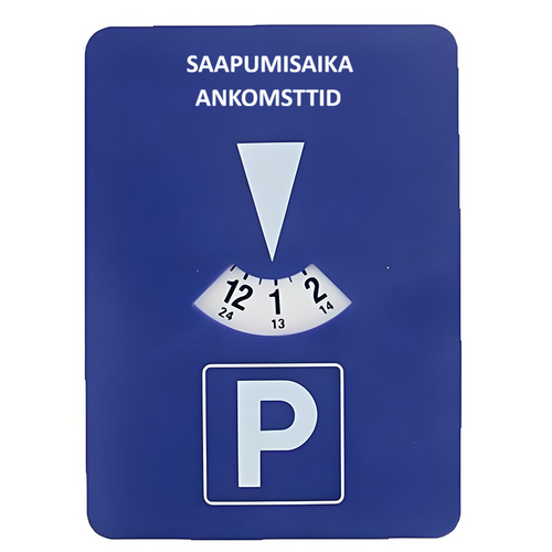 Automaattikiekko – automaattinen parkkikiekko auton tuulilasissa