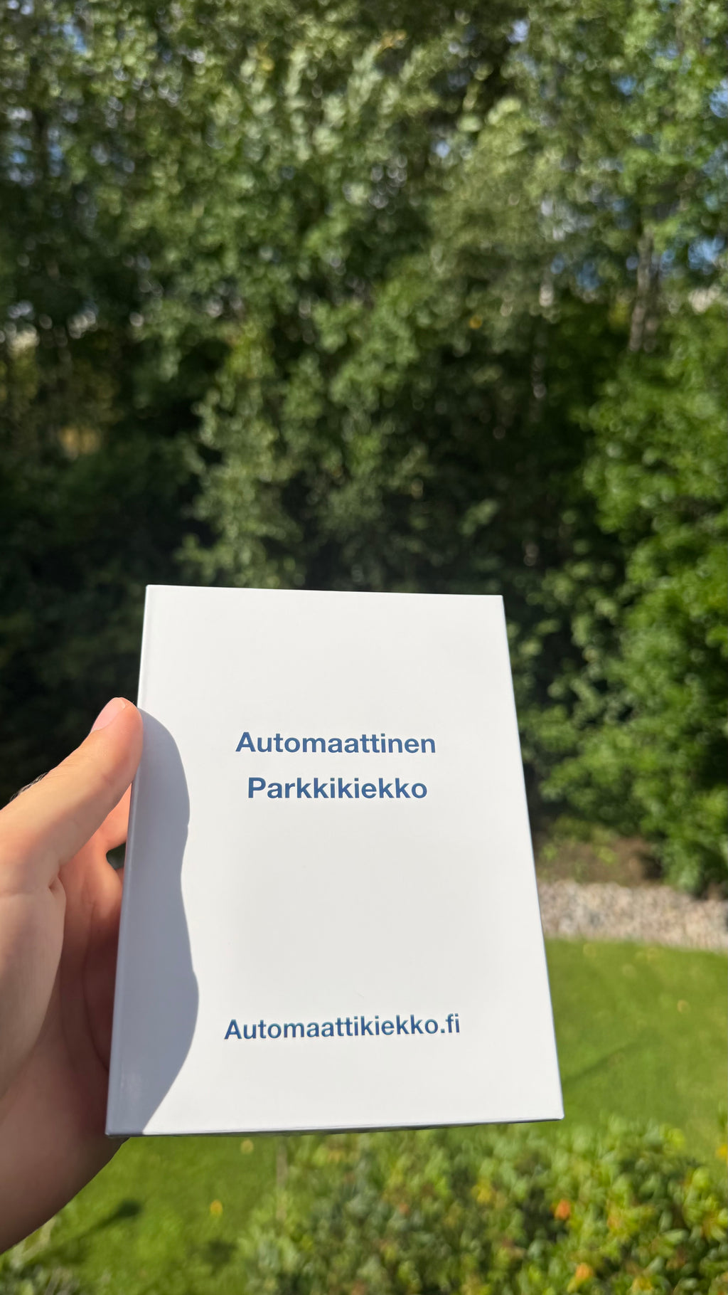 Automatic parking disc